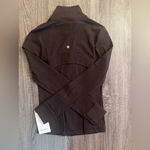 Lululemon Define Jacket Nulu. Dark Brown. Espresso. Size 8. - Picture 5 of 15